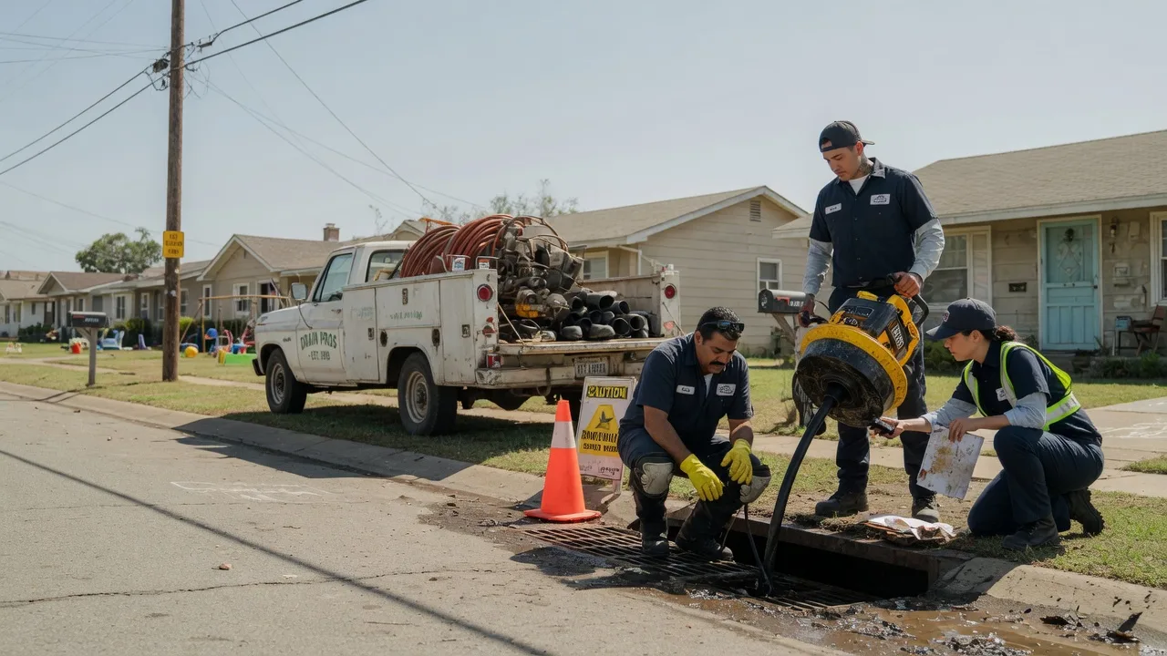 Drain Cleaning in Yorktown, TX near me